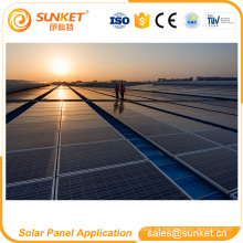 Módulo solar de silicio amorfo certificado ISO9001 Venta caliente El mejor y más barato
